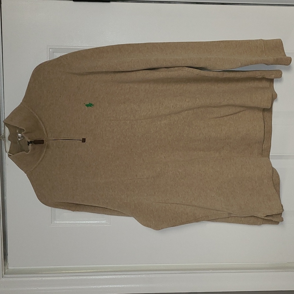 POLO RALPH LAUREN Men's Quarter-Zip Pullover Size XLarge In Excellent Condition